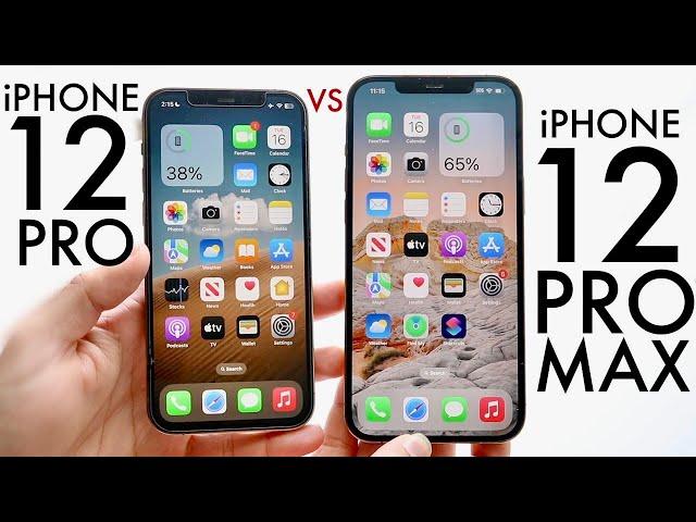 iPhone 12 Pro Vs iPhone 12 Pro Max In 2024! (Comparison) (Review)