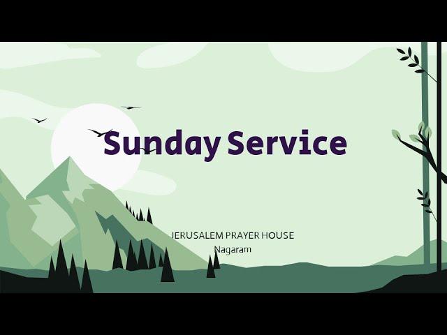 Sunday Service | 16-06-2024 | JPH Nagaram