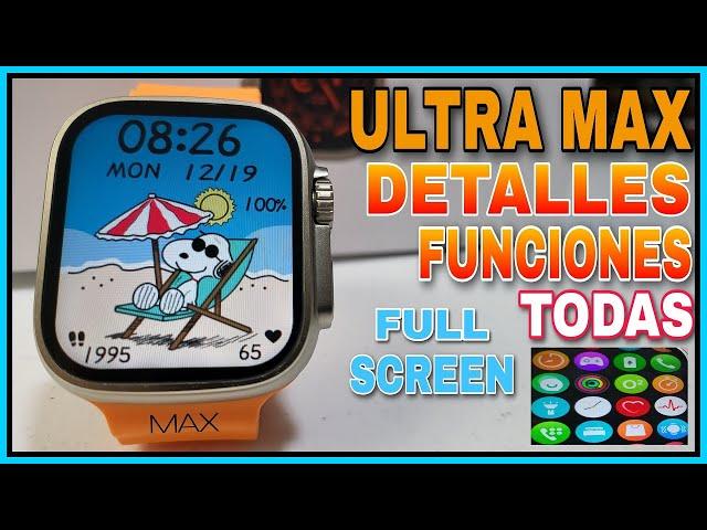 ULTRA MAX FUNCIONES Y DETALLES