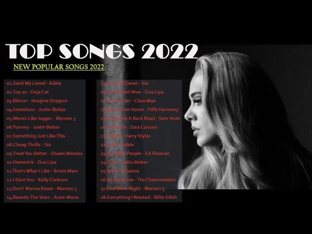 TOP SONG !Pop Hits 2022|  Billie Eilish, Ariana Grande, Maroon 5, Ed Sheeran, Bruno Mars,