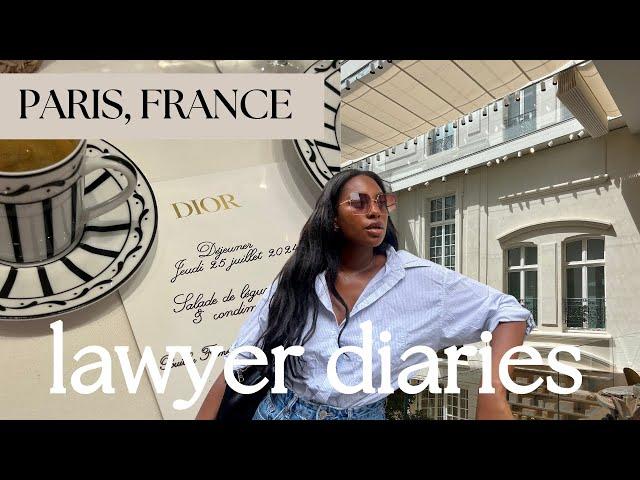 LAWYER DIARIES | Paris during the Olympics, luxury shopping, jazz bar, balancing work and travel?!