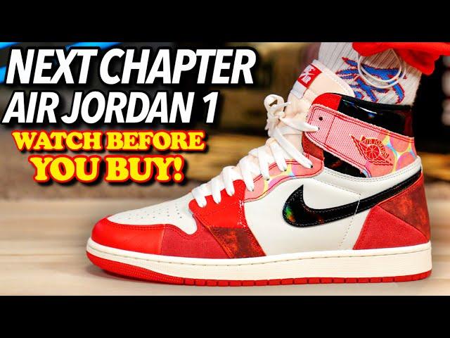 WE Were WRONG...Air Jordan 1 NEXT CHAPTER SPIDERMAN ON FEET REVIEW! + Lace Swap