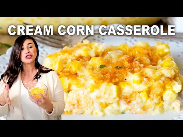 The Corn Casserole EVERYONE LOVES!