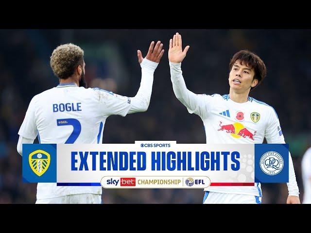 Leeds United vs. Queens Park Rangers: Extended Highlights | EFL Championship | CBS Sports Golazo