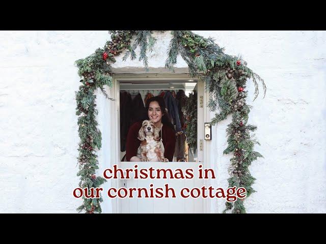 CHRISTMAS IN OUR CORNISH COTTAGE | Vlogmas Day 1 