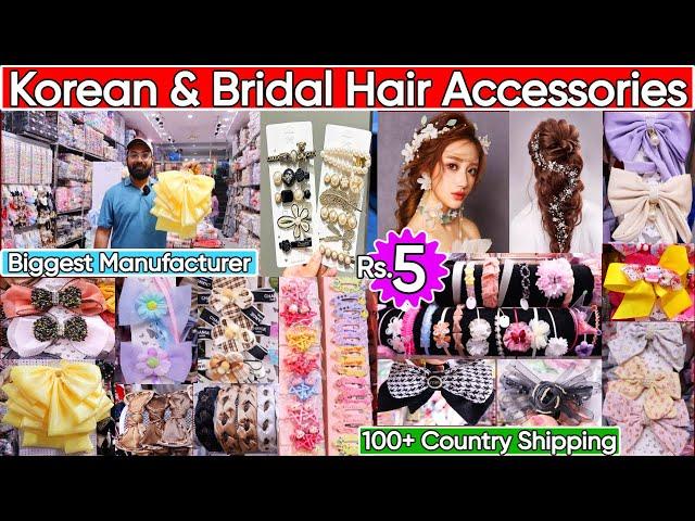 Exclusive Trendy Fancy Indian Korean Hair Accessories 2024 | Latest Bridal & Wedding Hair Accessory