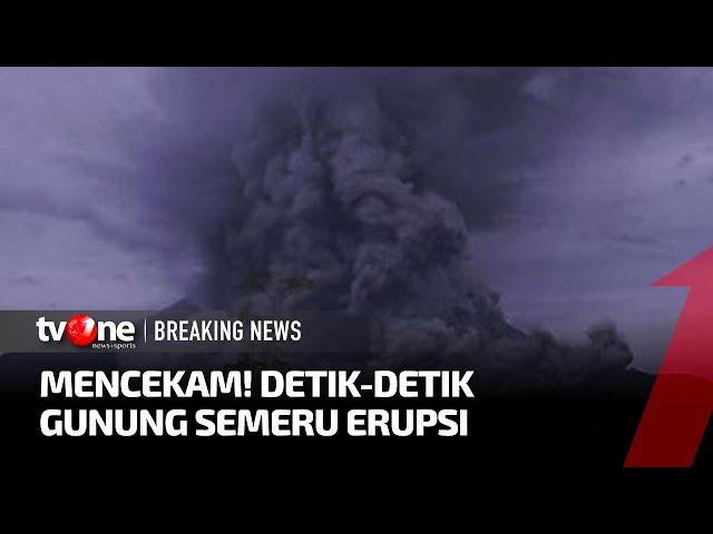 Mencekam, Detik-detik Gunung Semeru Erupsi | tvOne