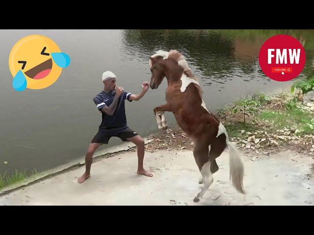 Funny & Hilarious People's Life  #90 - Try not to Laugh | Unusual Memes Compilation 2024.