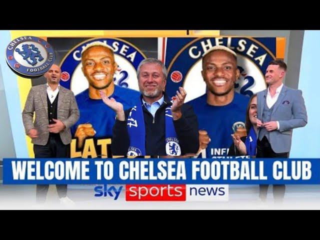 "BLOCKBUSTER: Abrahamovich welcomes Victor Osimhen to Chelsea in €120M Transfer Shocker!"