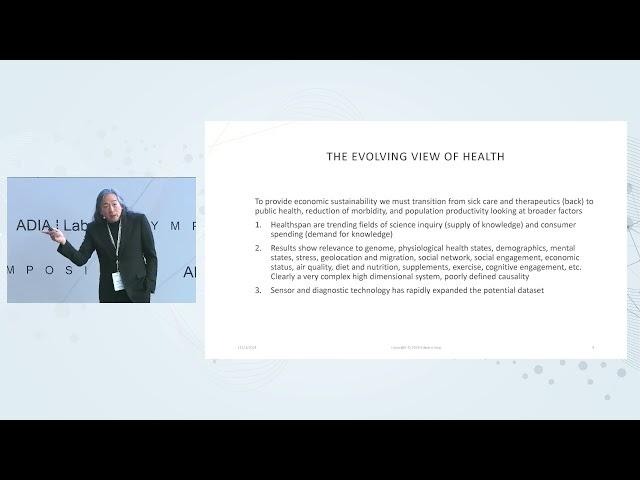ADIA Lab Symposium 2024: Edward Jung - Modeling Health Value with Supercomputers, A Call to Action