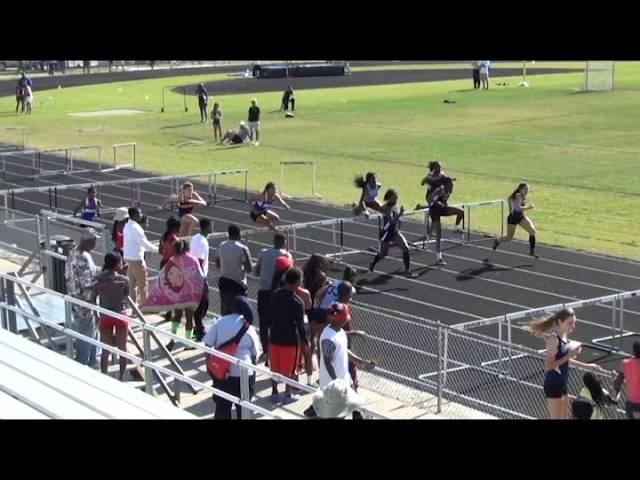 Aria Tate 2015 County 100H Final