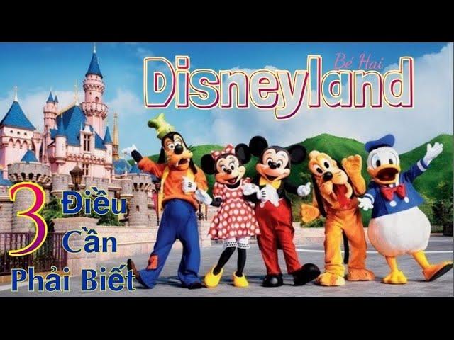 Ba Điều Cần Biết Khi Tham Quan, Trải Nghiệm Trò Chơi Tại Công Viên DISNEYLAND ở Los Angeles, CA 2022