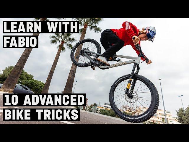 10 Advanced MTB Tricks with Fabio Wibmer