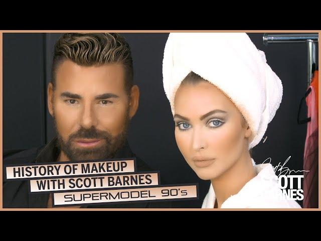 The History of Makeup | Time Travel Series With Scott Barnes : 90's Runway