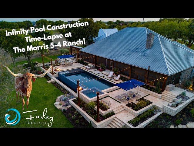 Infinity Pool Construction Time-Lapse at The Morris 5-4 Ranch by Mike Farley