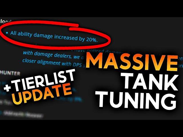 Discussing the Recent MASSIVE Class Tuning (+Tierlist Update)