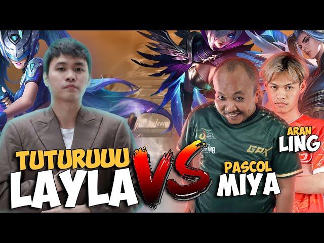 LAYLA TUTURUUU VS MIYA PASCOL & LING ARAN !! - TUTURUUU X EVENT