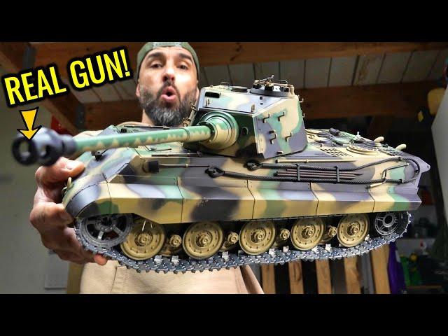 HUGE RC TANK WITH WORKING BB GUN! - TOO DANGEROUS?