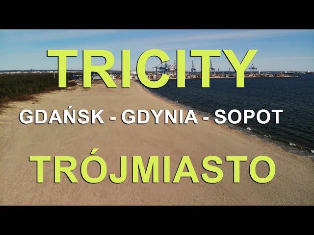 Gdańsk | Gdynia | Sopot | Trójmiasto 2024 | Morze Bałtyckie 4K | Film relaksacyjny