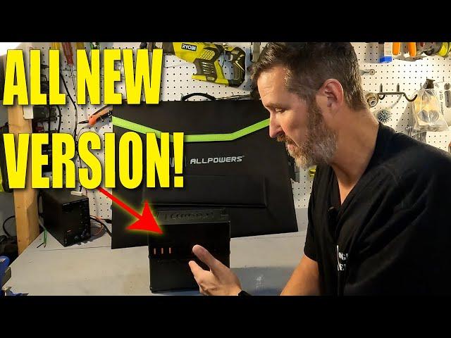 AllPowers s300 PLUS and 100w solar panel Review.  I like the updates!