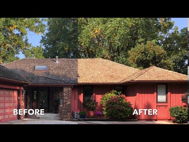 Minneapolis MN Cedar Roof Cleaning