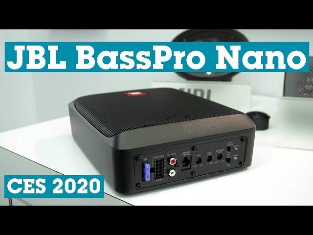 CES 2020: JBL BassPro Nano compact powered car subwoofer | Crutchfield