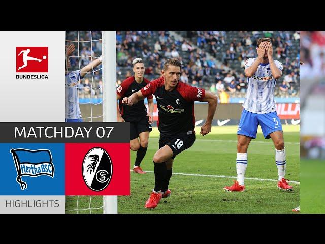 Hertha Berlin - SC Freiburg 1-2 | Highlights | Matchday 7 – Bundesliga 2021/22