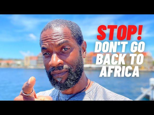 Why you should not go to Africa, a hard lesson learned to return to America, Canada, UK and Europe