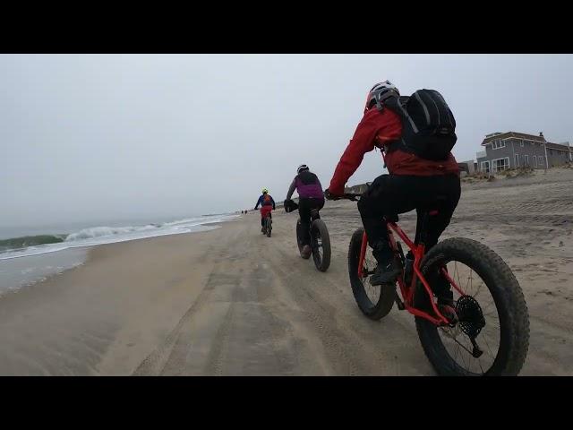 30 Minutes Virtual Fat Biking Beach Ride | JERSEY SHORE | Indoor Cycling/Spinning Workout Video