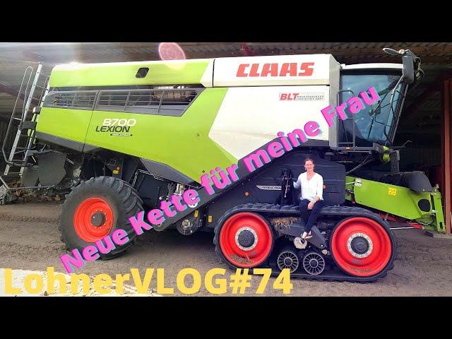 LohnerVLOG#74 #Spezial TwitchFarming, der neue Claas Lexion 8700 TerraTrac, wir drehen eine Runde