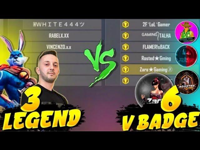 @WHITE444YT @Shitcoinlord @Vincenzo74 VS Bangladeshi 6 Youtubers | 3 VS 6 | Insane room match |