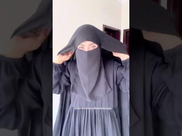 Introducing new Iraani chaader with sleeves #tutorial #simple #elegant