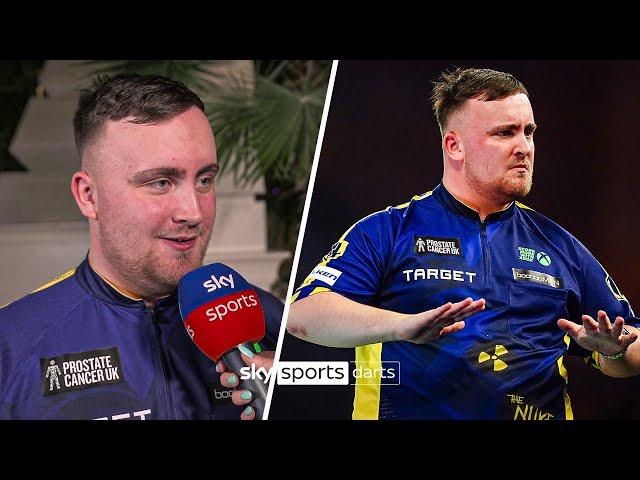 Luke Littler on THAT nine-darter attempt and the best set of darts ever? 