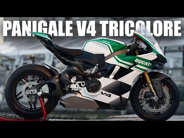 Brand New Ducati Panigale V4 Tricolore Edition