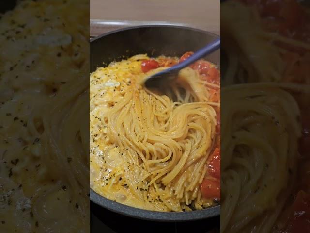 Blitz Tomaten Feta Pasta