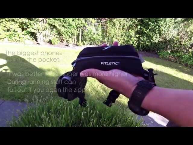 One Minute Review :Fitletic hydration belt