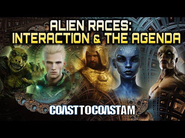 ALIEN RACES: Greys, Dracos, Reptilians, Hybrids & Nordics - the AGENDA @COASTTOCOASTAMOFFICIAL