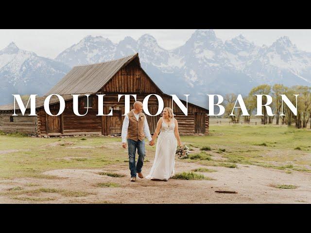 Elopement at T.A. Moulton Barn in Jackson Hole Wyoming