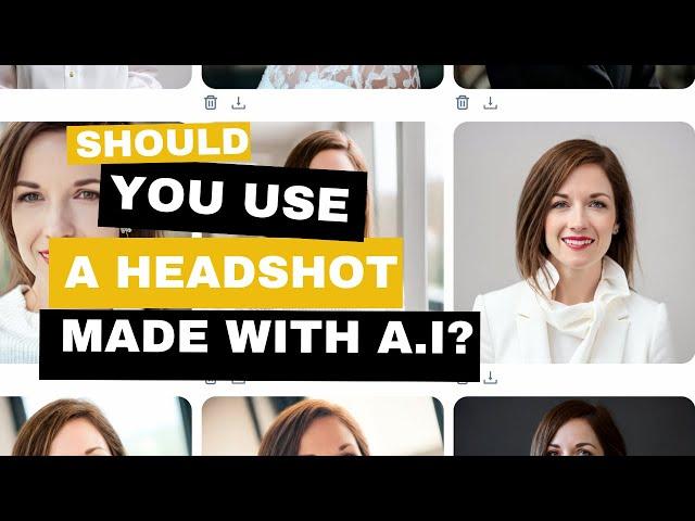 Is using an AI-generated headshot on your LinkedIn profile a good idea?