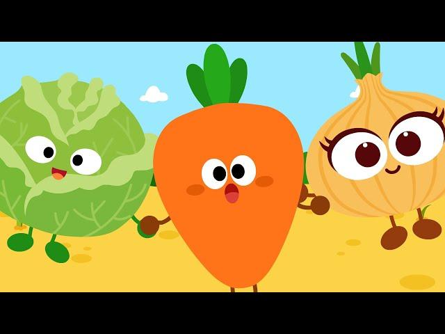 What's Underground | What's in the ground? |  Vegetable Song for Kids  TidiKids