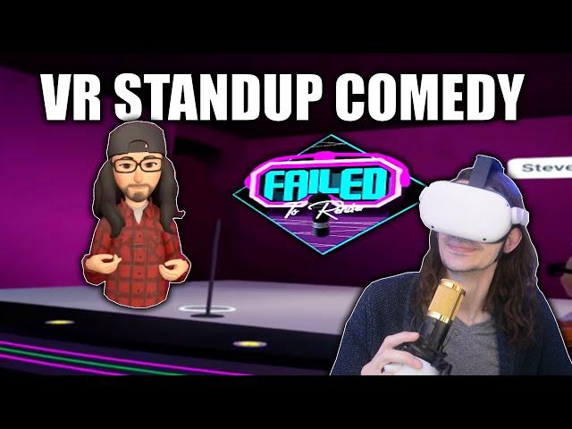 Doing CROWD WORK at a Metaverse Comedy Club | Horizon Worlds VR Quest 2