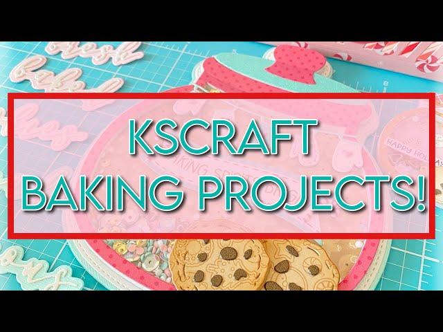 Baking projects using NEW KSCraft Dies!  