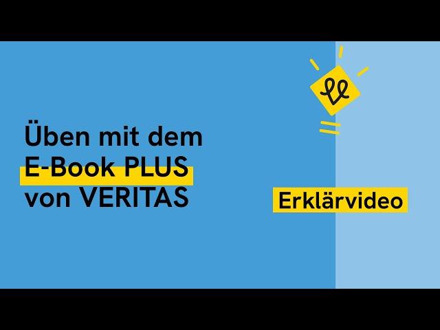 Üben mit dem E-Book PLUS von VERITAS