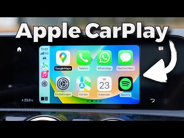 Mercedes-Benz Apple CarPlay 2022 I Wichtige Funktionen!