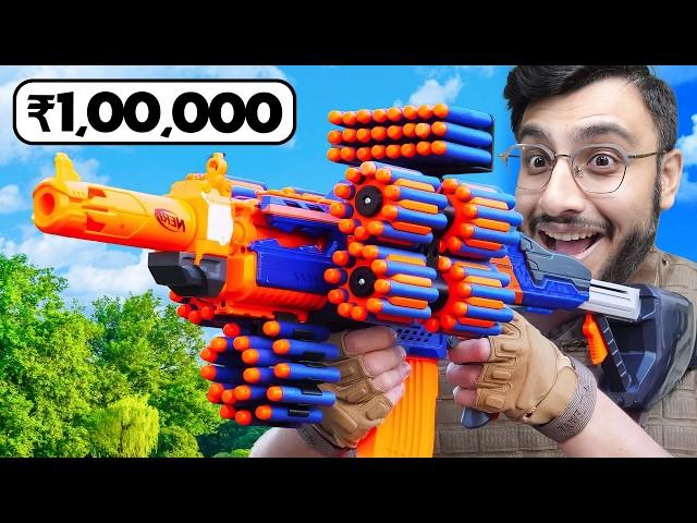 Rs 10 VS Rs 1,00,000 NERF GUNS