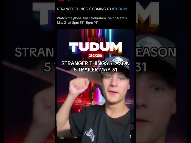 STRANGER THINGS SEASON 5 TRAILER MAY 31! #strangerthings #netflix