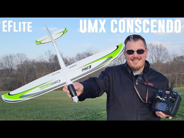 E-flite - Conscendo - UMX - Unbox, Build, Radio Setup, & Maiden Flights