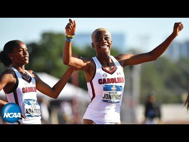 Women's 400m race at the 2019 NCAA Outdoor Track and Field Championship