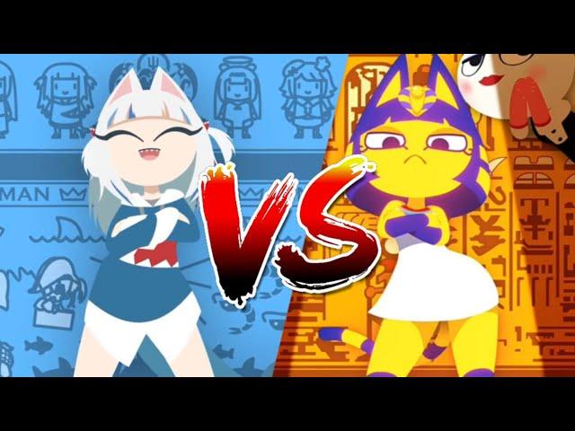 Ankha zone vs ankha dance but cat shark (who is the beast)