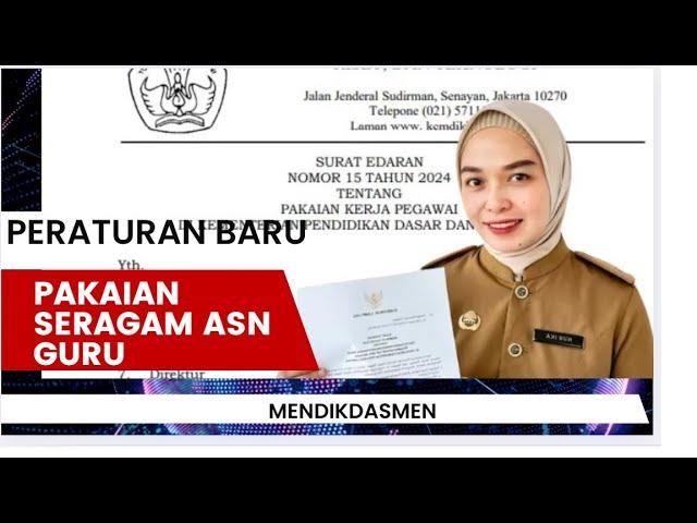 Inilah pakaian seragam baru untuk ASN tahun 2025